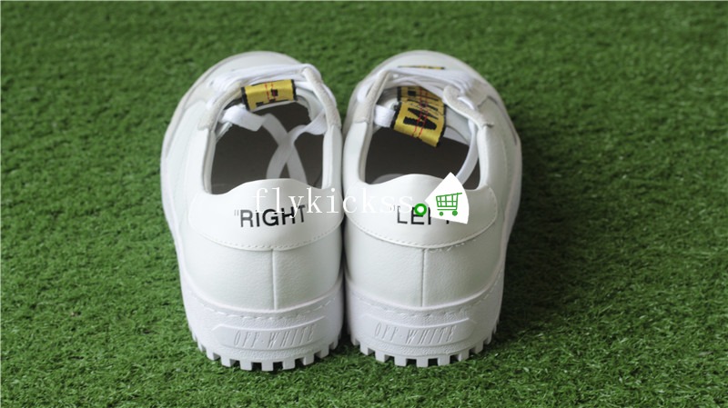 Off White Low Top Sneaker White